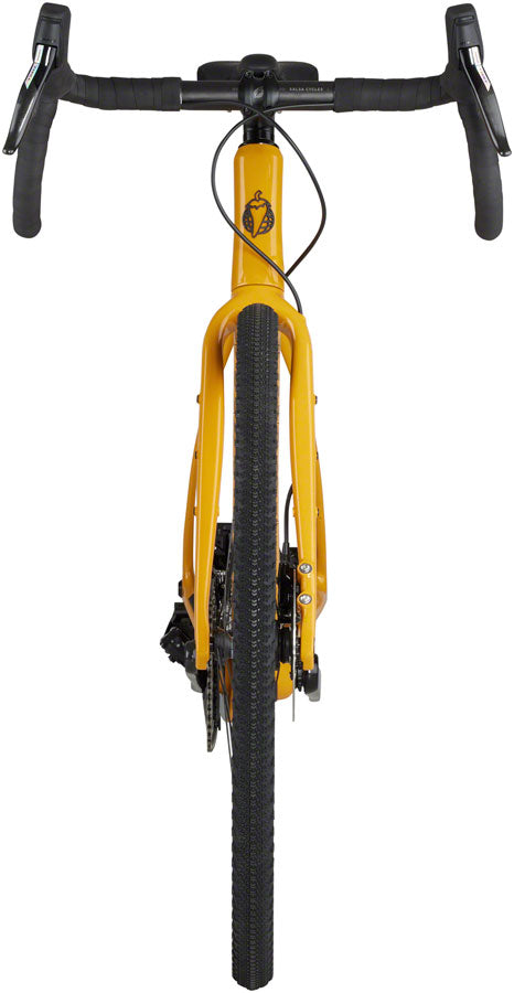 Load image into Gallery viewer, Salsa Warbird C Force AXS Wide Bike - 700c Carbon Mustard Yellow 49cm
