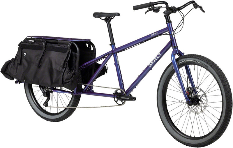 Load image into Gallery viewer, Surly Big Dummy Cargo Bike - 26&quot; Steel Bruised Ego Purple Large
