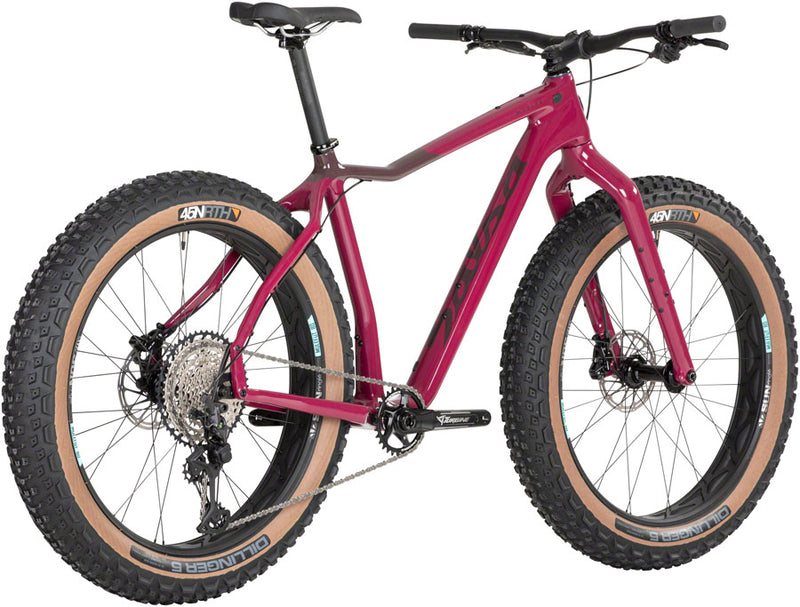 Load image into Gallery viewer, Salsa Mukluk Carbon XT Fat Tire Bike - 26&quot; Carbon Purple Large
