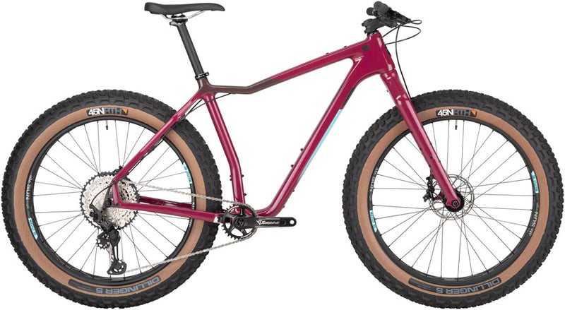 Load image into Gallery viewer, Salsa Mukluk Carbon XT Fat Tire Bike - 26&quot; Carbon Purple Large
