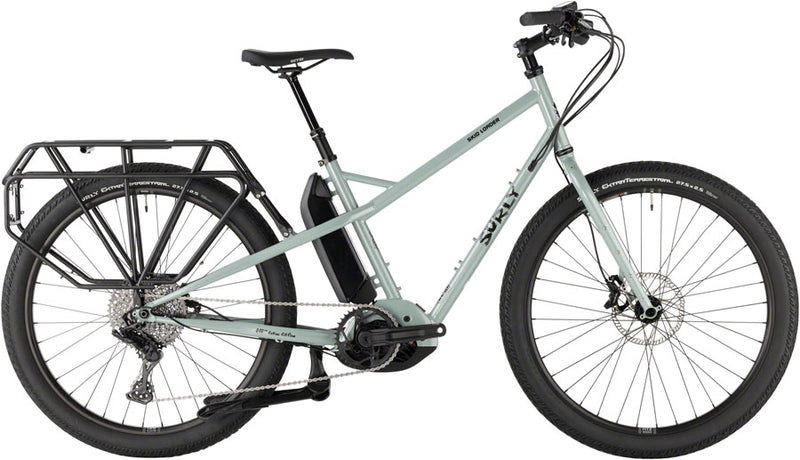 Load image into Gallery viewer, Surly Skid Loader Cargo Ebike - 27.5&quot; Steel Bathwater Gray Medium
