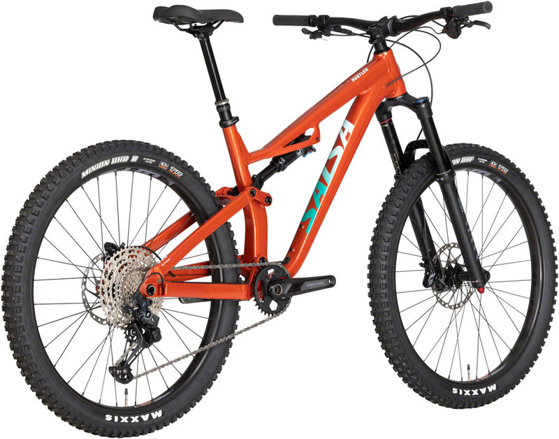 Load image into Gallery viewer, Salsa Rustler SLX Bike - 27.5&quot; Aluminum Orange Small
