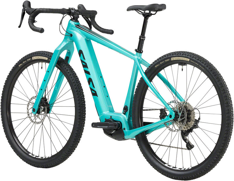 Load image into Gallery viewer, Salsa Tributary GRX 600 Ebike - 29&quot; Aluminum Teal X-Large
