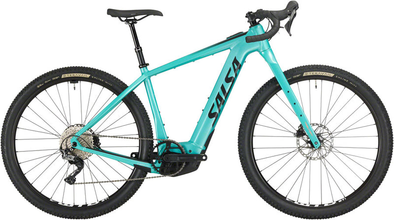 Load image into Gallery viewer, Salsa Tributary GRX 600 Ebike - 29&quot; Aluminum Teal X-Small
