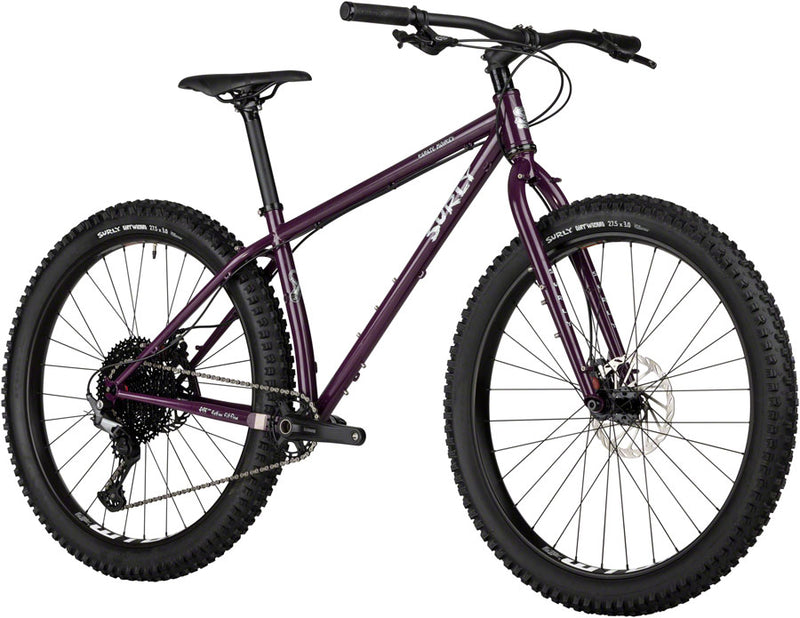 Load image into Gallery viewer, Surly Karate Monkey Bike - 27.5&quot; Steel Organic Eggplant Large
