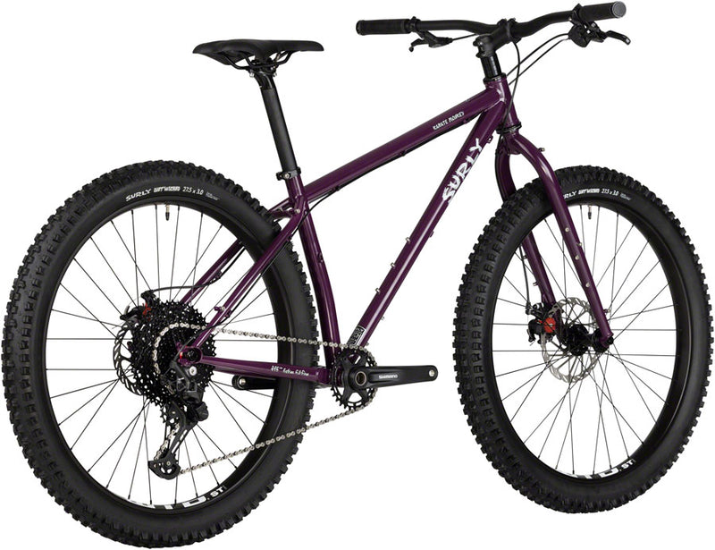 Load image into Gallery viewer, Surly Karate Monkey Bike - 27.5&quot; Steel Organic Eggplant Small
