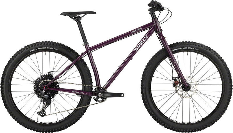 Load image into Gallery viewer, Surly Karate Monkey Bike - 27.5&quot; Steel Organic Eggplant Large
