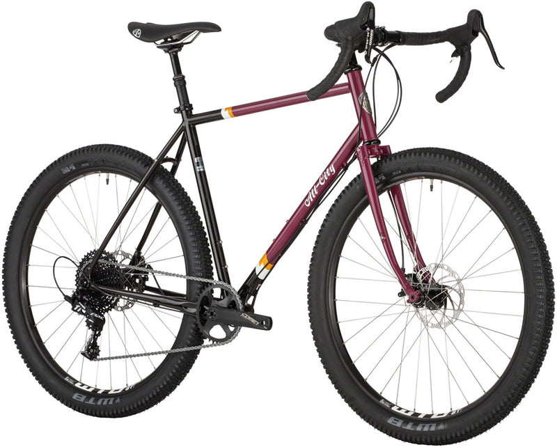 Load image into Gallery viewer, All-City Gorilla Monsoon Bike - 650b Steel APEX Charred Berry 61cm
