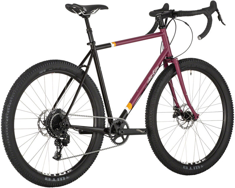 Load image into Gallery viewer, All-City Gorilla Monsoon Bike - 650b Steel APEX Charred Berry 49cm
