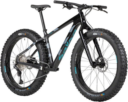 Salsa Beargrease Carbon Deore 11spd Fat Tire Bike - 27.5" Carbon BLK Fade X-Large