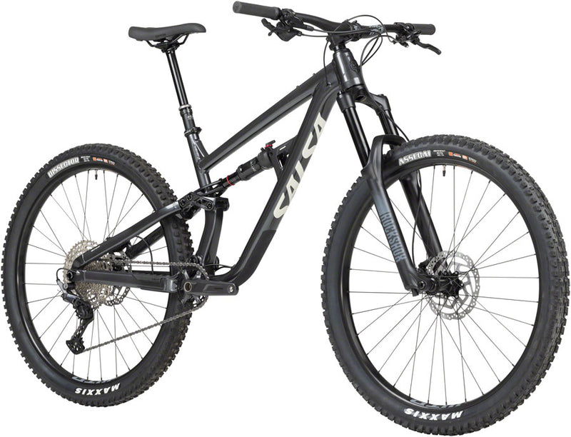 Load image into Gallery viewer, Salsa Blackthorn Deore 12 Bike - 29&quot; Aluminum Dark Gray Large
