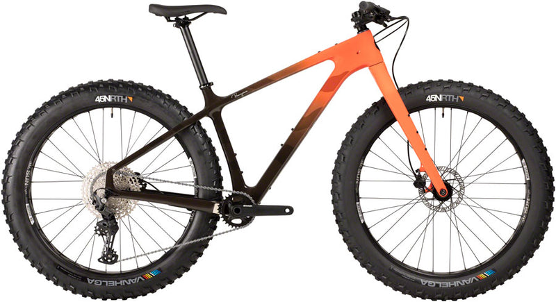 Load image into Gallery viewer, Salsa Beargrease Carbon Deore 11spd Fat Tire Bike - 27.5&quot; Carbon Red Fade X-Large
