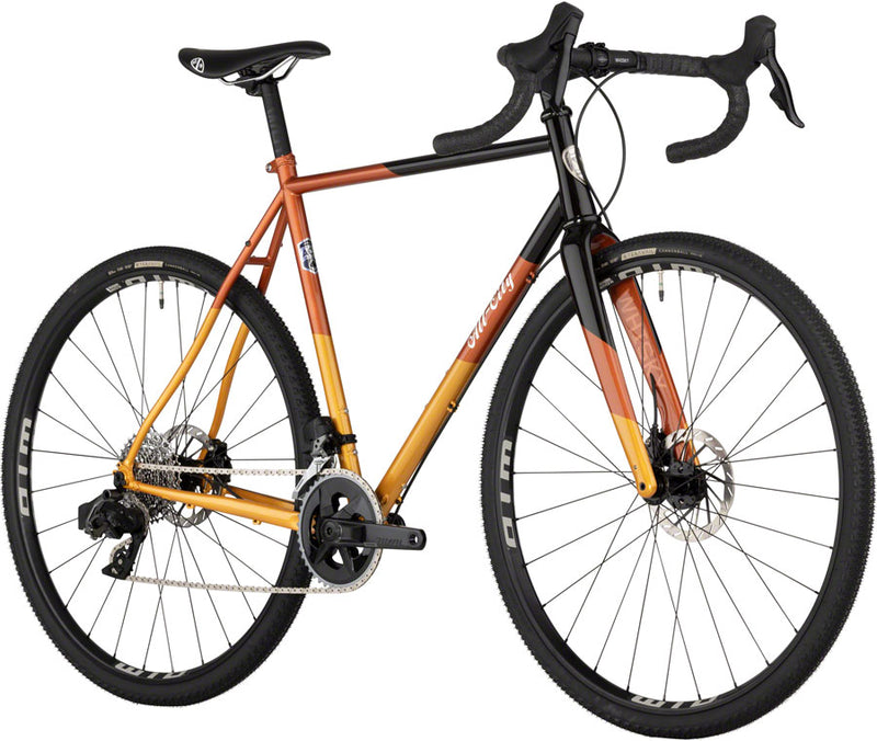 Load image into Gallery viewer, All-City Cosmic Stallion Bike - 700c Steel Rival AXS Wide BLK/Brick/Bronze 61cm
