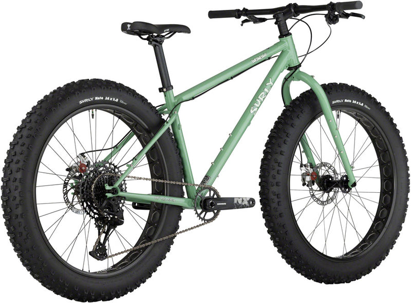 Load image into Gallery viewer, Surly Wednesday Fat Bike - 26&quot; Steel Shangri-La Green Small
