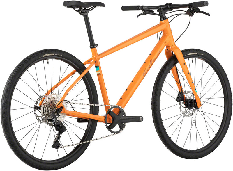 Load image into Gallery viewer, Salsa Journeyer 2.1 Flat Bar Deore 10 650 Bike - 650b Aluminum Orange XL
