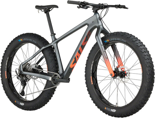 Salsa Beargrease Carbon Cues 11 Fat Bike - 27.5" Carbon Gray Small