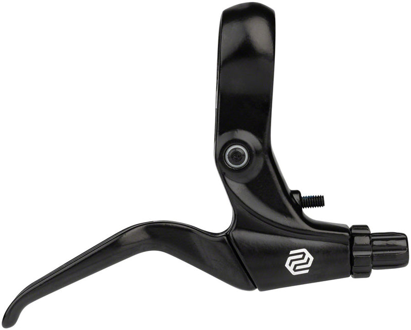 Load image into Gallery viewer, Promax FS-378 Brake Lever Set - Short Pull 2-Finger Tooled Reach Adjust For U Caliper Brakes BLK
