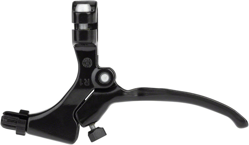 Load image into Gallery viewer, Promax FS-349 Brake Lever - Right Long Pull Tool-free Reach Adjust Aluminum BLK
