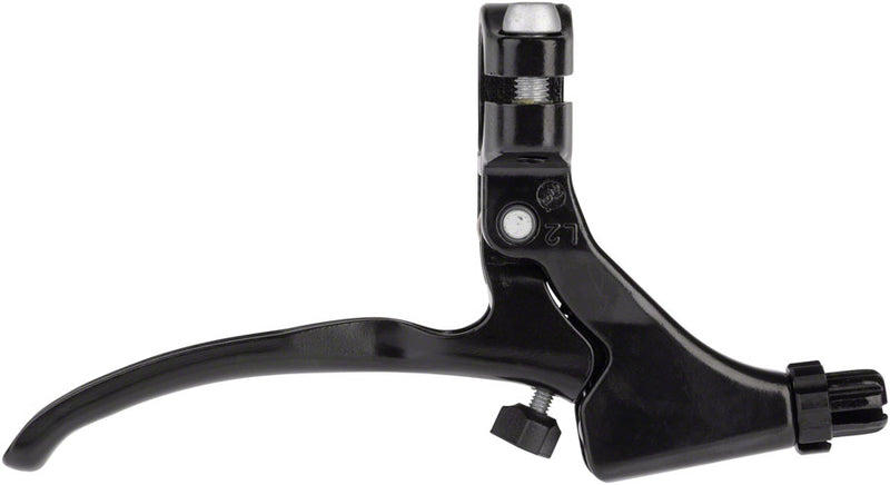 Load image into Gallery viewer, Promax FS-349 Brake Lever - Left Long Pull Tool-free Reach Adjust Aluminum BLK
