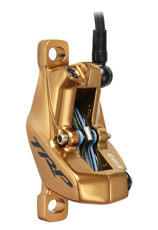 Load image into Gallery viewer, TRP DH-R EVO HD-M846 Disc Brake and Lever - Rear Hydraulic Post Mount Gold
