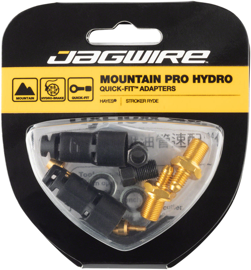 Load image into Gallery viewer, Jagwire Pro Disc Brake Hydraulic Hose Quick-Fit Adaptor Hayes Stroker Ryde
