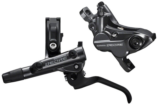 Shimano Deore BL-M6100/BR-M6120 Disc Brake Lever - Front Hydraulic Resin Pads Gray