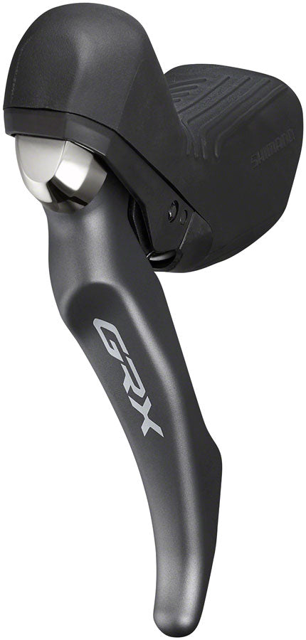 Load image into Gallery viewer, Shimano GRX ST-RX810-LA/BR-RX810 Disc Brake Lever/Drop Bar Seatpost Remote - Front Hydraulic Flat Mount Resin Pads BLK

