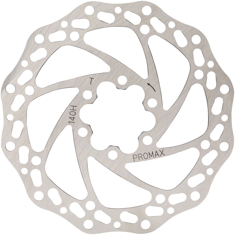 Load image into Gallery viewer, Promax Sport S1 Disc Brake Rotor - 140mm 6-Bolt Silver
