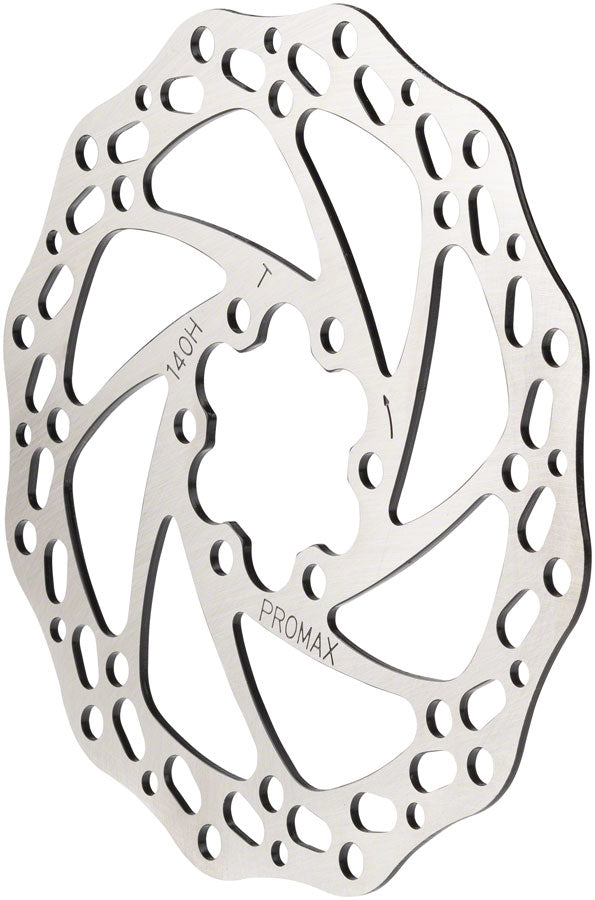 Load image into Gallery viewer, Promax Sport S1 Disc Brake Rotor - 140mm 6-Bolt Silver
