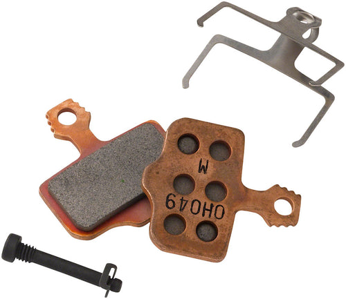 SRAM Disc Brake Pads - Organic Compound Steel Backed Powerful For Level Elixir 2-Piece Road
