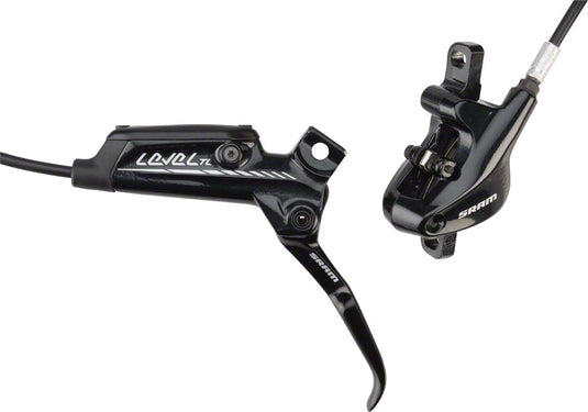 SRAM Level TL Disc Brake and Lever - Front Hydraulic Post Mount Black A1
