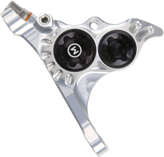 Hope RX4+ Disc Brake Caliper - Flat Mount Front +20mm Mineral Oil Type Silver