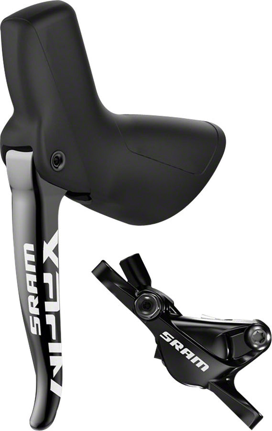 SRAM Apex 1 Disc Brake and Lever - Front Hydraulic Post Mount Black A1