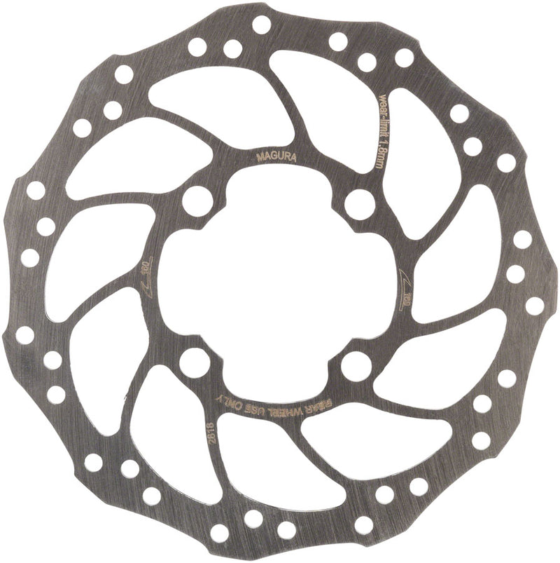 Load image into Gallery viewer, Magura Storm Rohloff Disc Brake Rotor - 160mm 4-Bolt Silver
