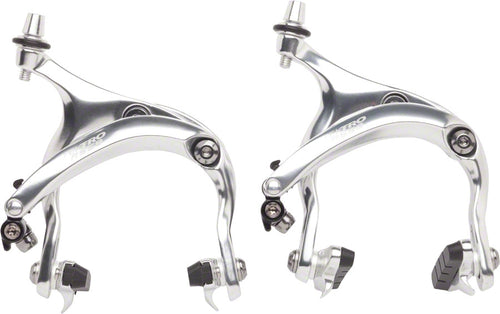 Tektro R559 Long Reach Road Calipers 55-73mm Nutted Mounting Bolts Silver