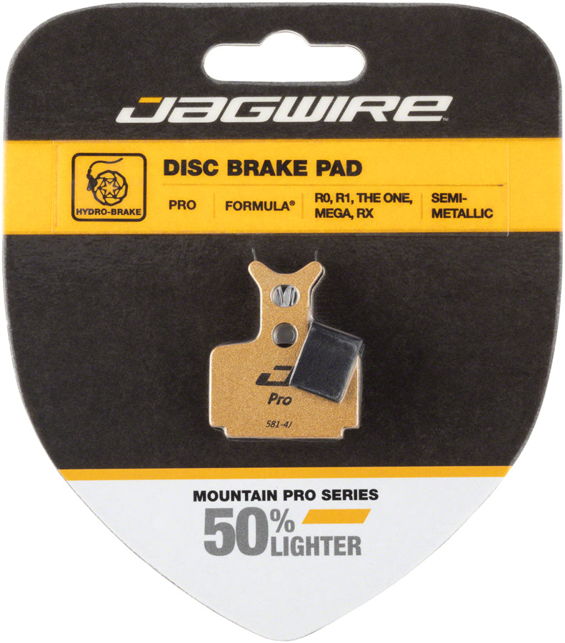 Load image into Gallery viewer, Jagwire Mountain Pro Alloy Backed Semi-Metallic Disc Brake Pads Formula T1 R1 RX MEGA RO
