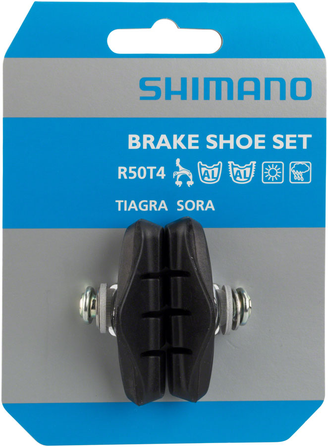 Load image into Gallery viewer, Shimano Claris R50T4 Road Brake Shoes 5 Pairs
