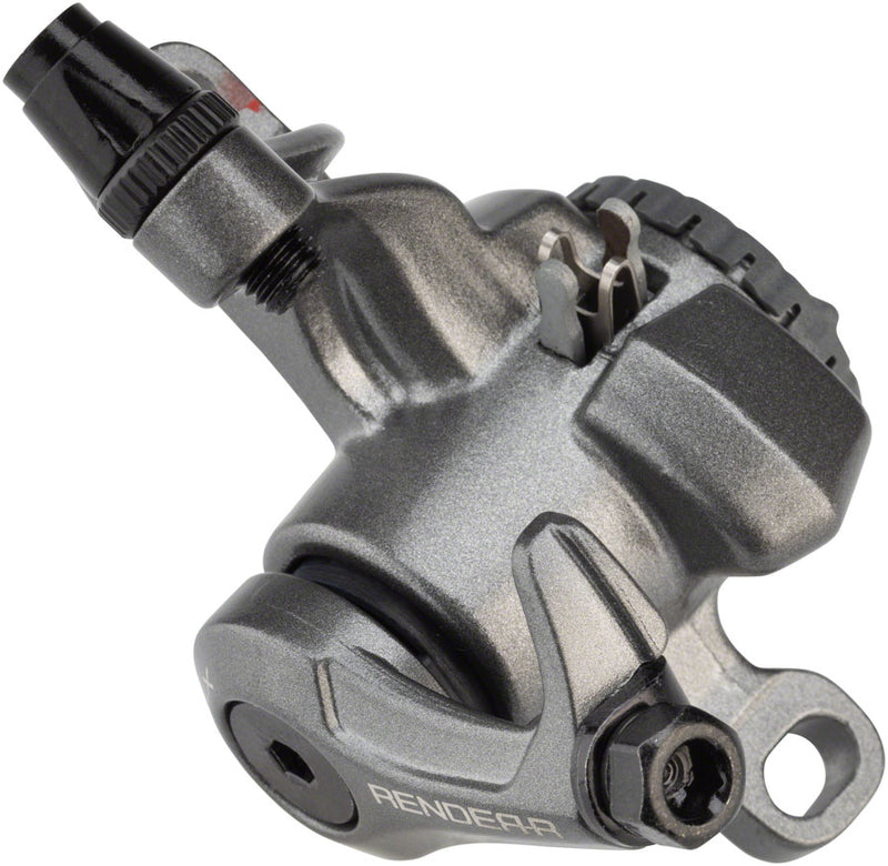 Load image into Gallery viewer, Promax Render R DSK-717 Disc Brake Caliper - Short Pull Road Mechanical Post Mount Gray
