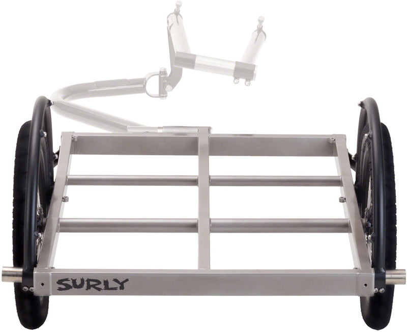 Load image into Gallery viewer, Surly Ted Trailer: Short Bed 16&quot; Wheels Gray
