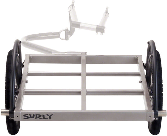 Surly Ted Trailer: Short Bed 16" Wheels Gray