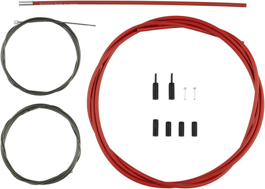 Shimano 105 R7000 OPTISLICK Shift Cable Set - Red