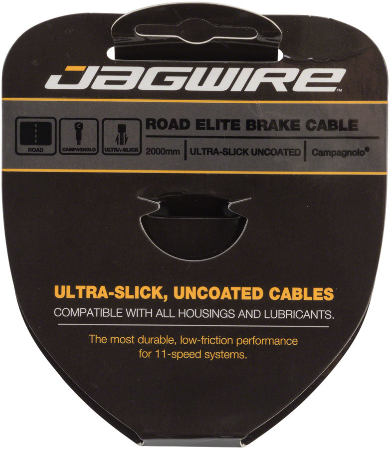 Load image into Gallery viewer, Jagwire Elite Ultra-Slick Brake Cable 1.5x2000mm Polished Slick Stainless Campagnolo
