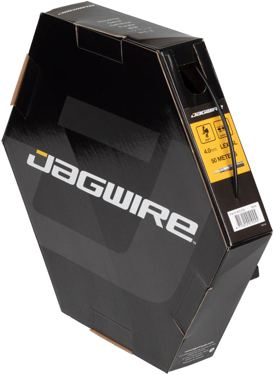 Jagwire 4mm Sport Derailleur Housing Slick-Lube Liner 50M File Box BLK