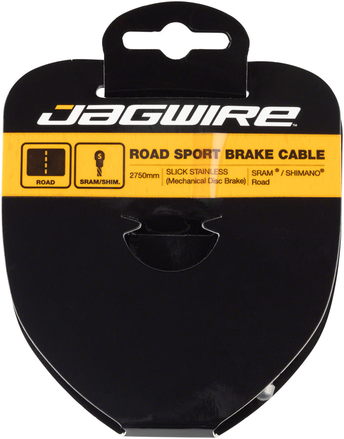 Load image into Gallery viewer, Jagwire Sport Brake Cable Slick Stainless 1.5x2750mm SRAM/Shimano Road Tandem
