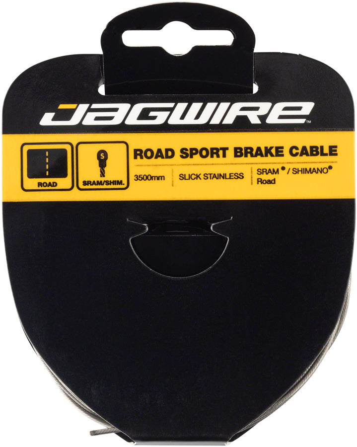 Load image into Gallery viewer, Jagwire Sport Brake Cable Slick Stainless 1.5x3500mm SRAM/Shimano Road Tandem
