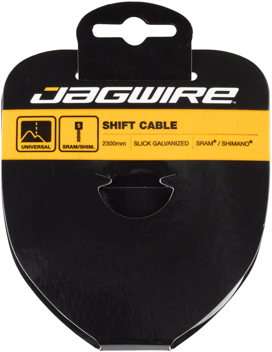 Jagwire Sport Shift Cable - 1.1 x 2300mm Slick Galvanized Steel
