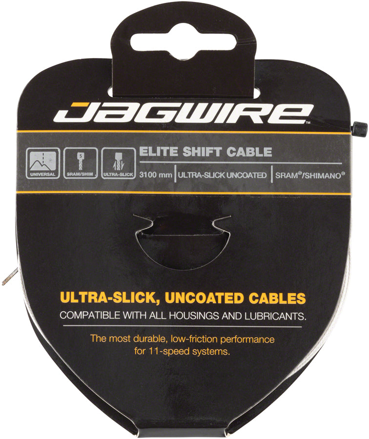 Load image into Gallery viewer, Jagwire Elite Ultra-Slick Shift Cable - 1.1 x 3100mm Polished Stainless Steel For SRAM/Shimano

