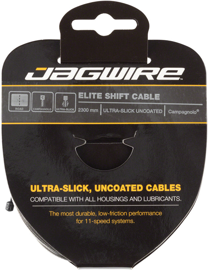 Load image into Gallery viewer, Jagwire Elite Ultra-Slick Shift Cable - 1.1 x 2300mm Polished Stainless Steel For Campagnolo
