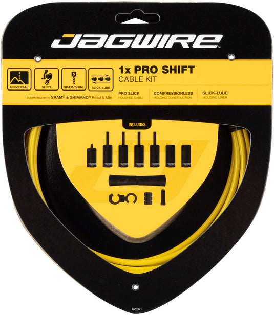 Jagwire 1x Pro Shift Kit Road/Mountain SRAM/Shimano Yellow