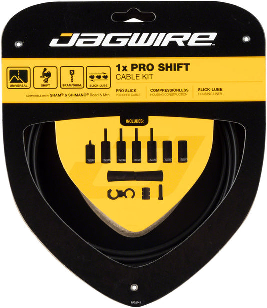 Jagwire 1x Pro Shift Kit Road/Mountain SRAM/Shimano Stealth Black
